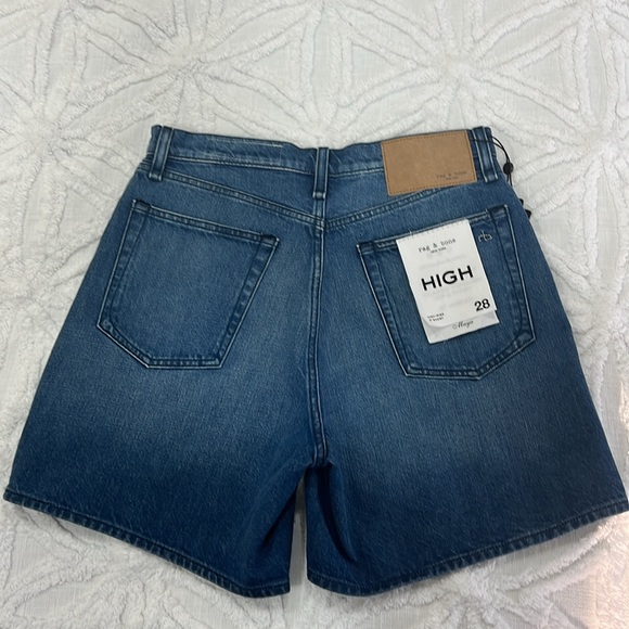 Rag & bone high- rise 6” short size 28 - Picture 2 of 3